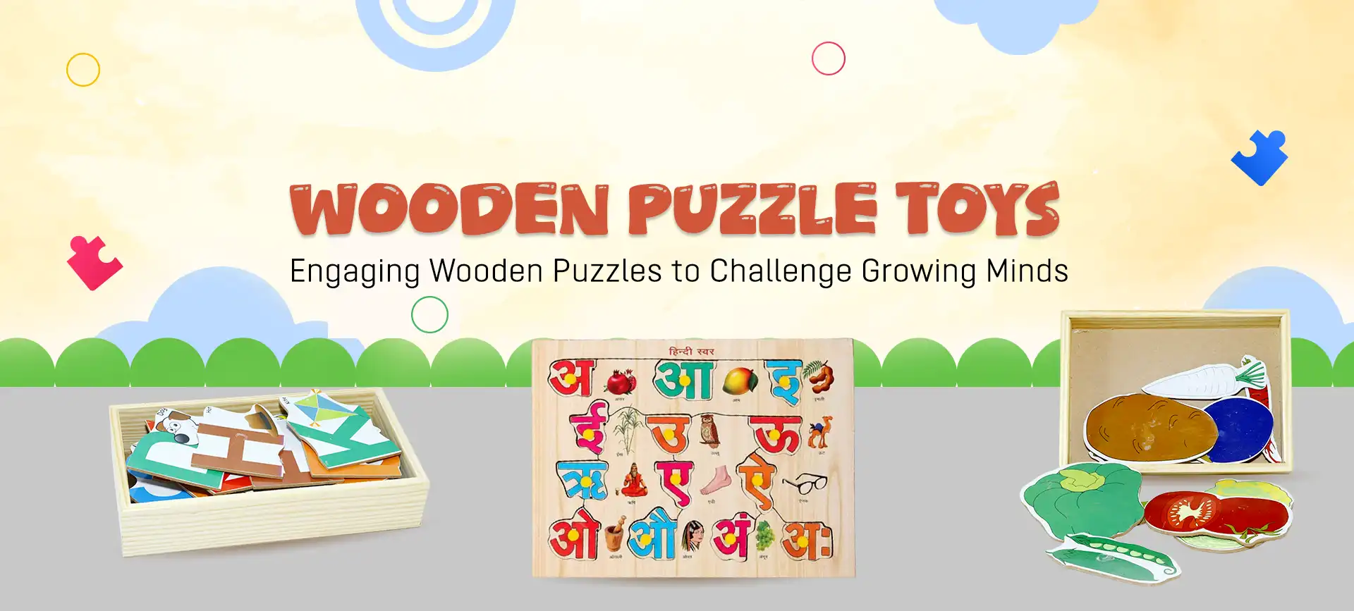 Wooden Puzzle Toys Manufacturers in Uttar Pradesh