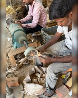 Wooden Toy Finishing and Polishing Work