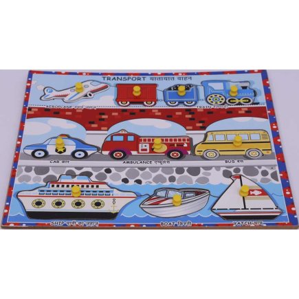 Educational Wooden Toys Transport Learning Game For Kids Manufacturers, Suppliers in Uttar Pradesh