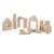 Wooden Building Blocks Toys Kids Skill Development Toy Set Manufacturers, Suppliers in Uttar Pradesh