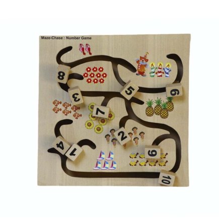 Wooden Maze Game Skill Development Toy For Kids Learning Manufacturers, Suppliers in Uttar Pradesh
